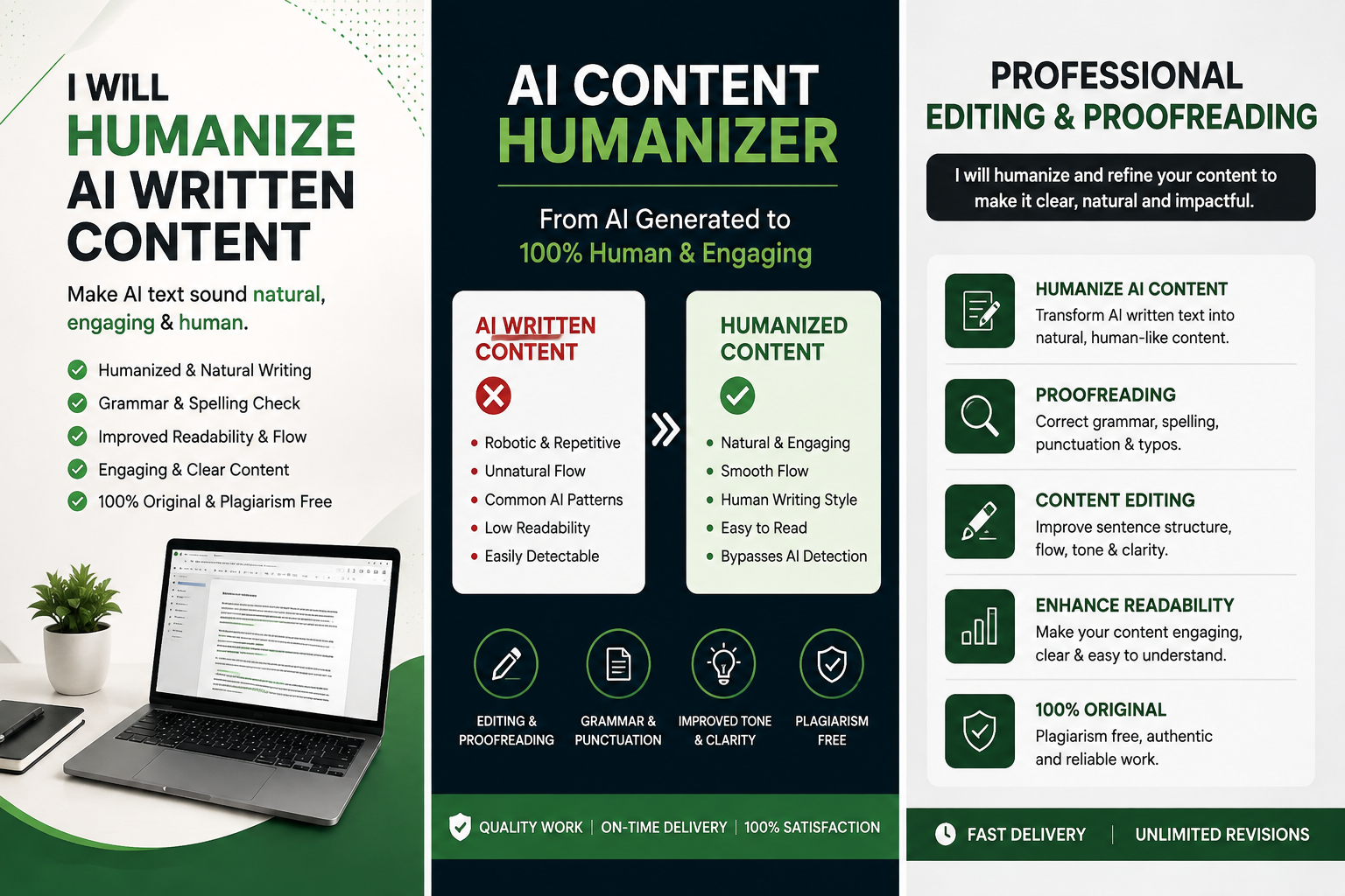 I will fact check, humanize and improve your ai gene...