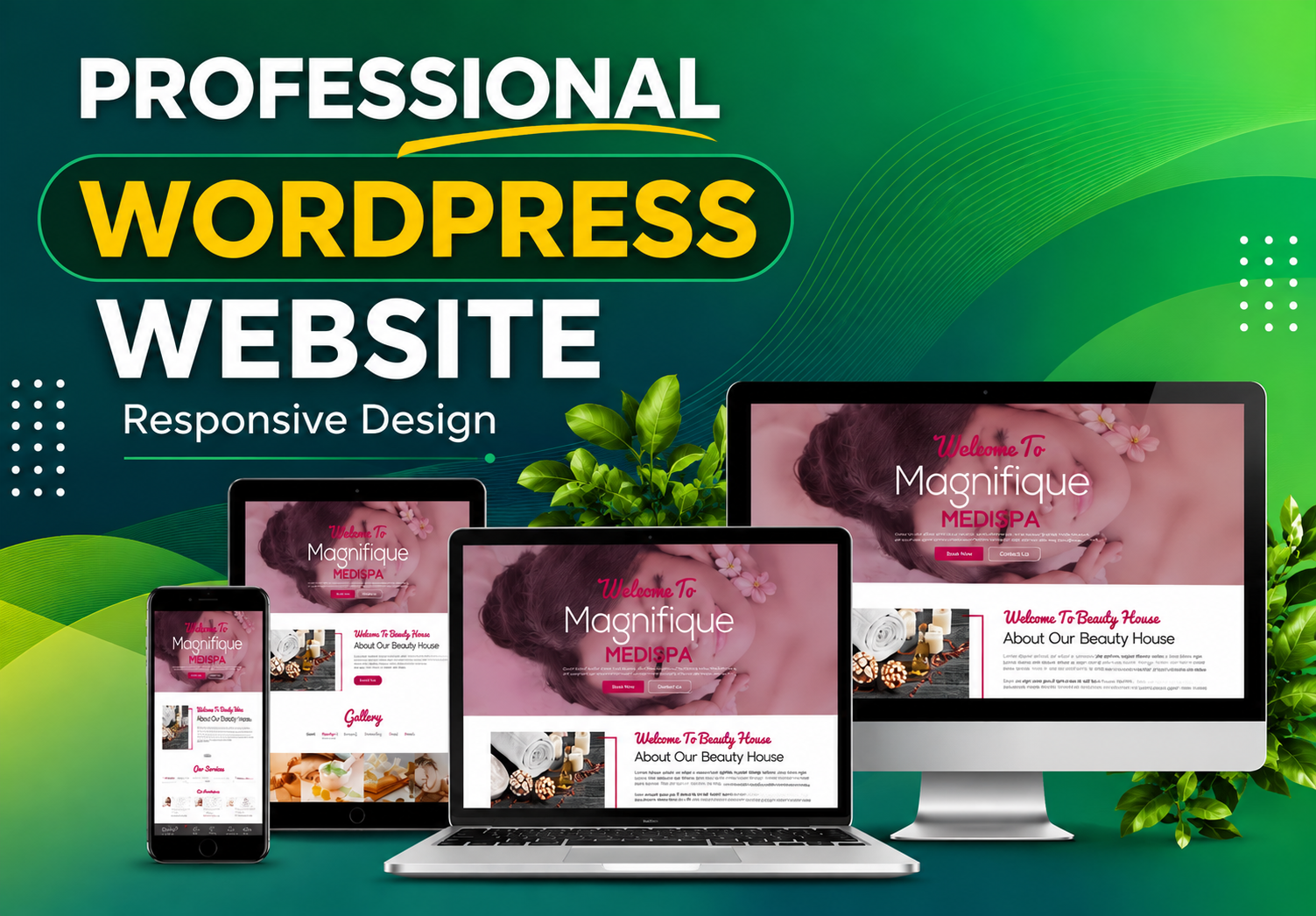 I Will Design a Professional SEO Friendly WordPress W...