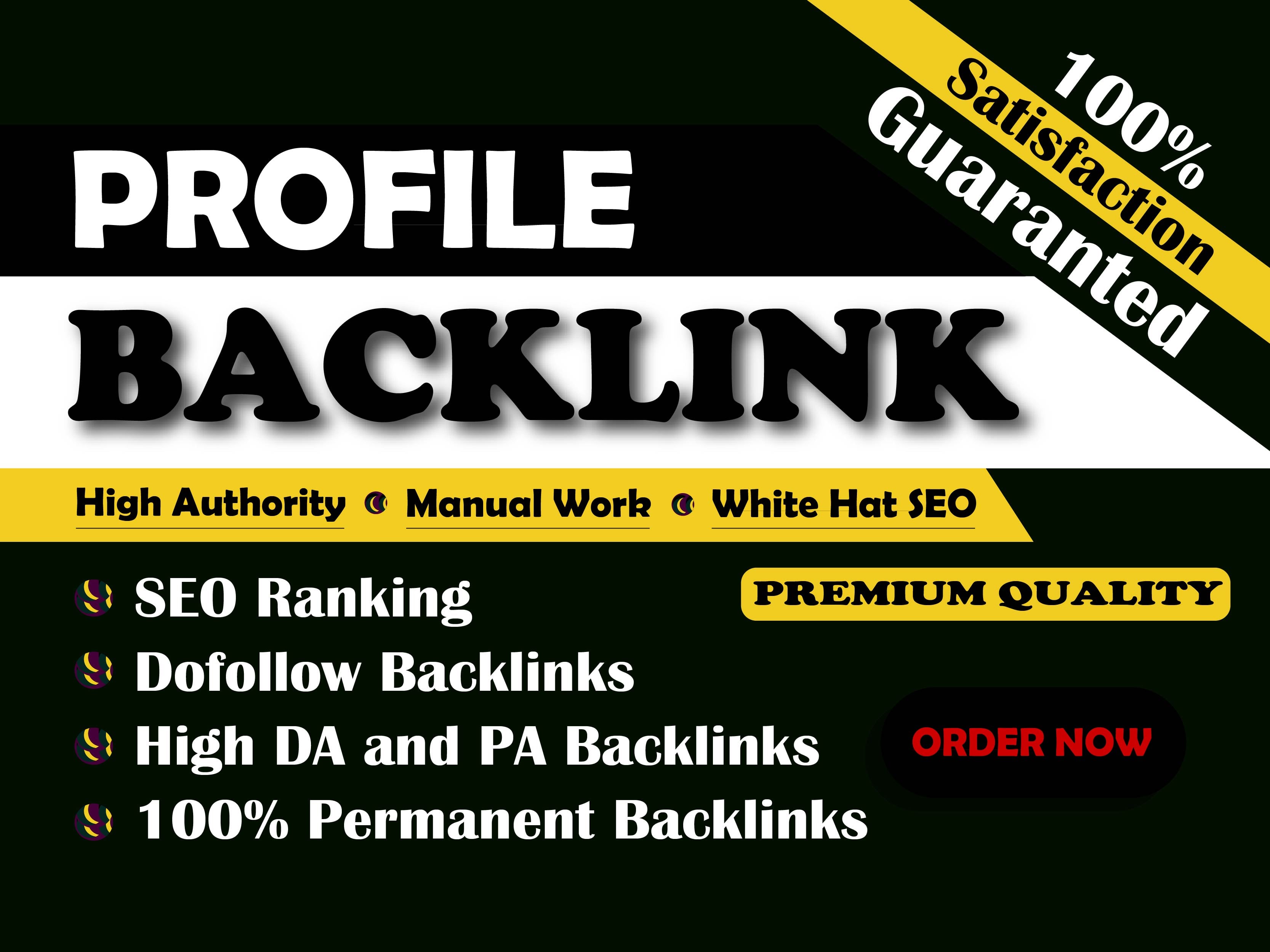 I Will Build High Authority DoFollow Backlinks Manual...