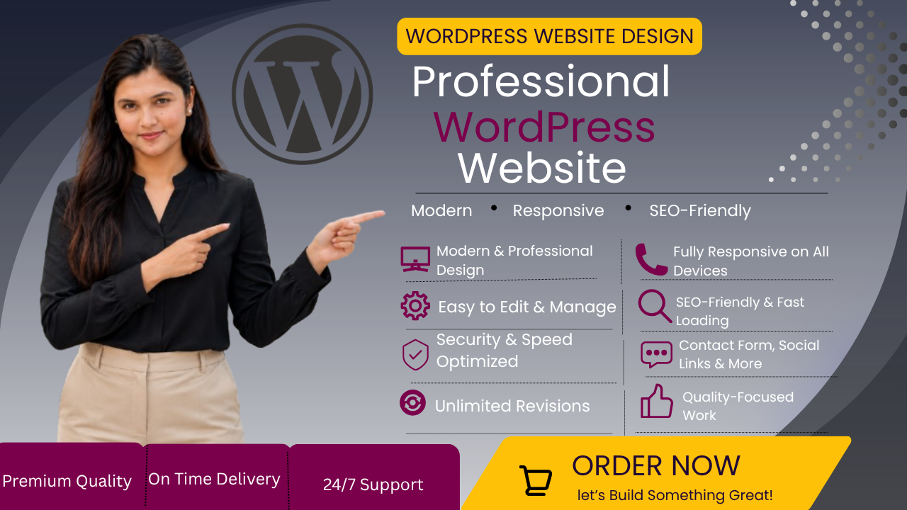 I Will Build Your Brand&rsquo;s First Impression With WordPress
