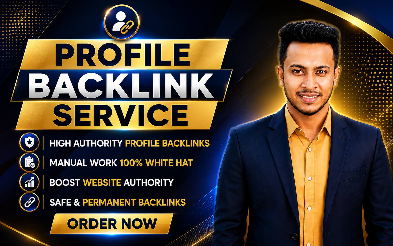 I Will Build 155 High Quality Profile Backlinks for SEO