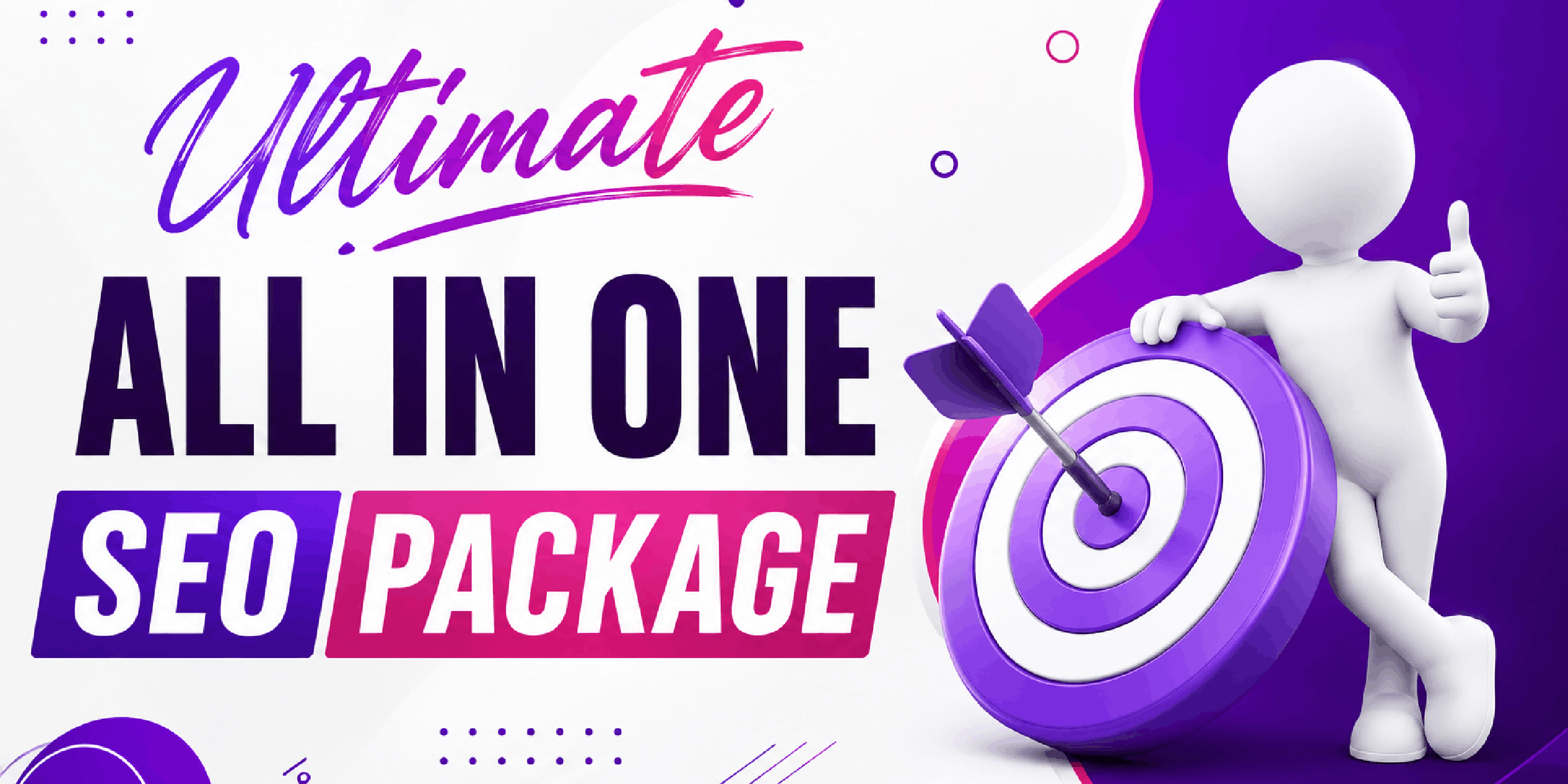 I will provide an all in one off page SEO backlink package for your website