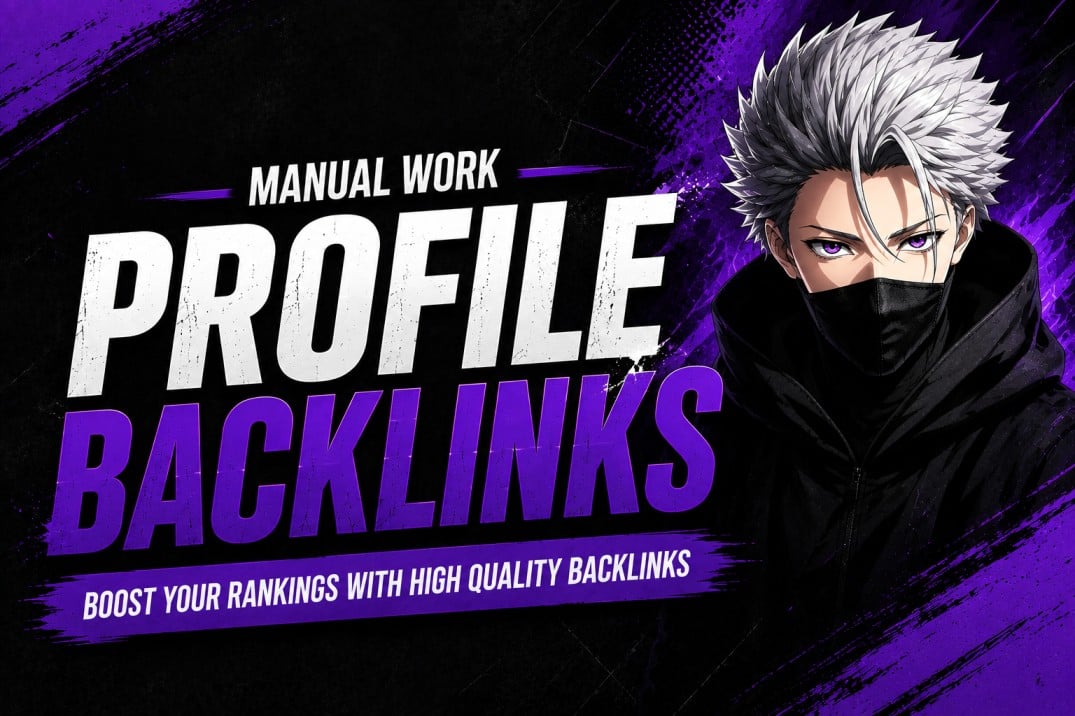 I Will Create High Quality Manual Profile Backlinks f...