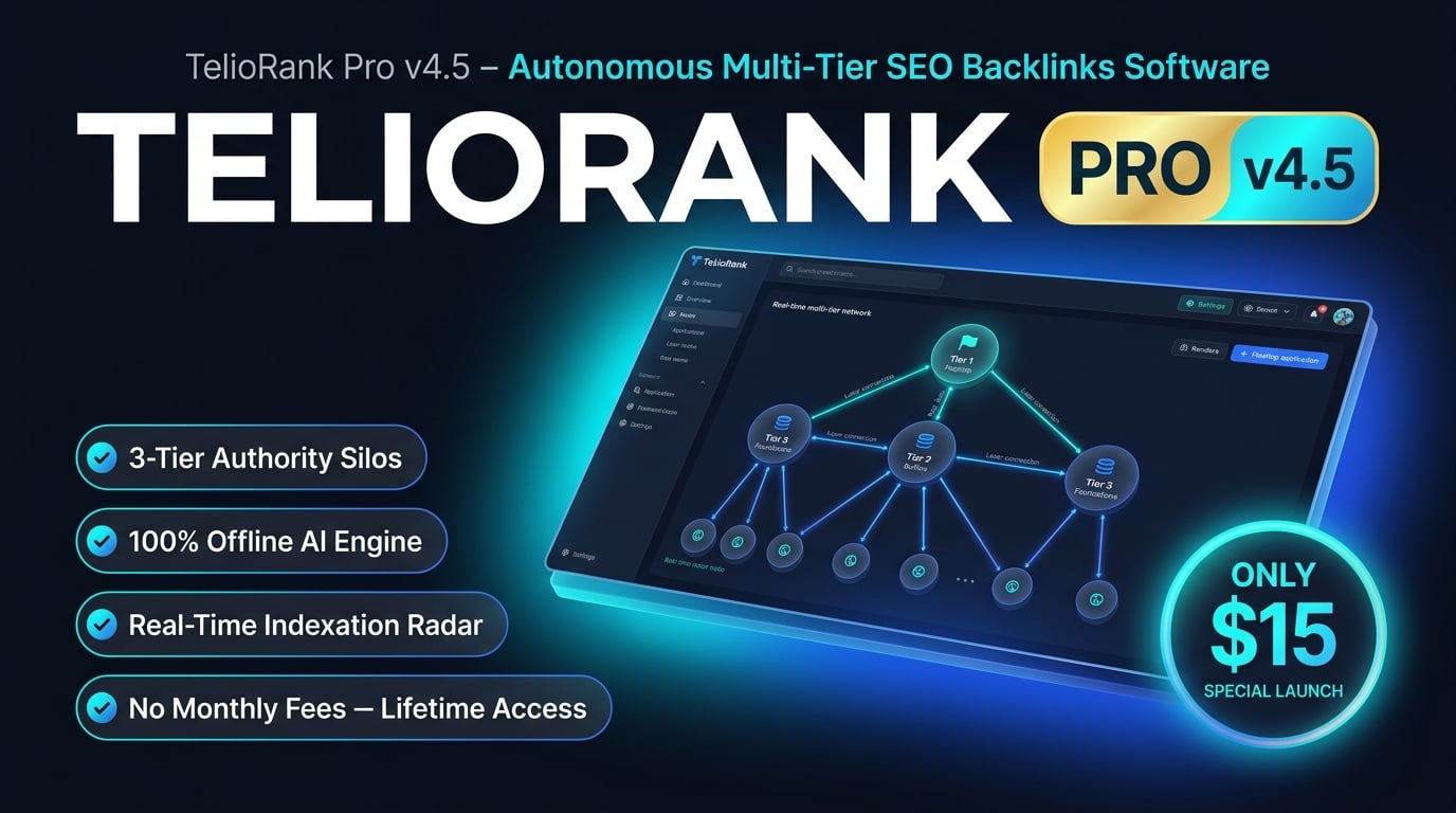 I will provide TelioRank Pro Autonomous Multi-Tier SE...
