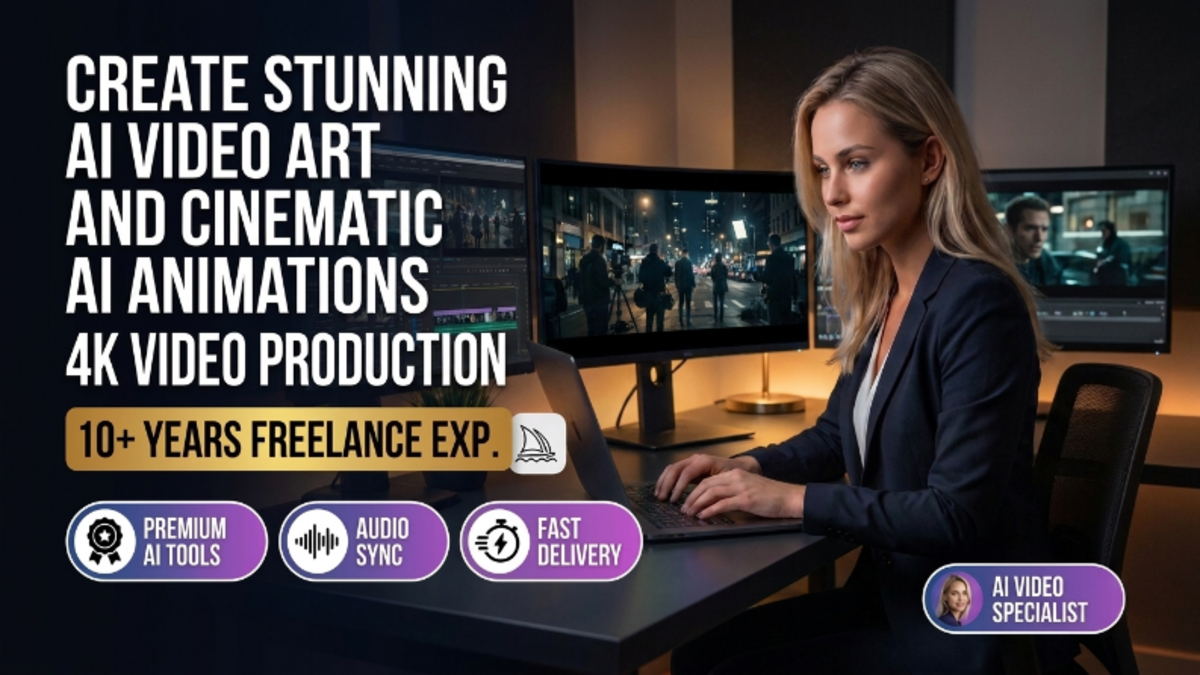 AI Video Production AI video Ads, AI Stories, AI Ch...