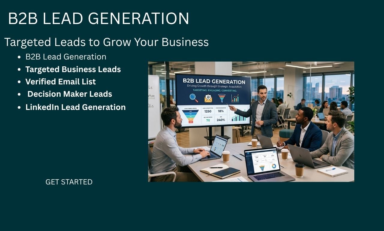 B2B Lead Generation Google Maps Scraping Targeted Bus...