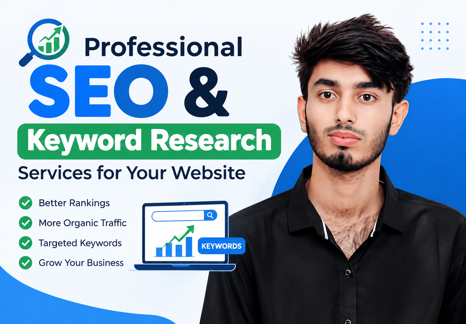 I will do professional SEO and keyword research for y...