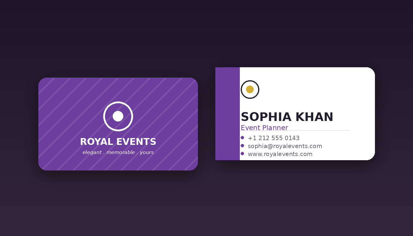 I will create a stunning modern business card design ...