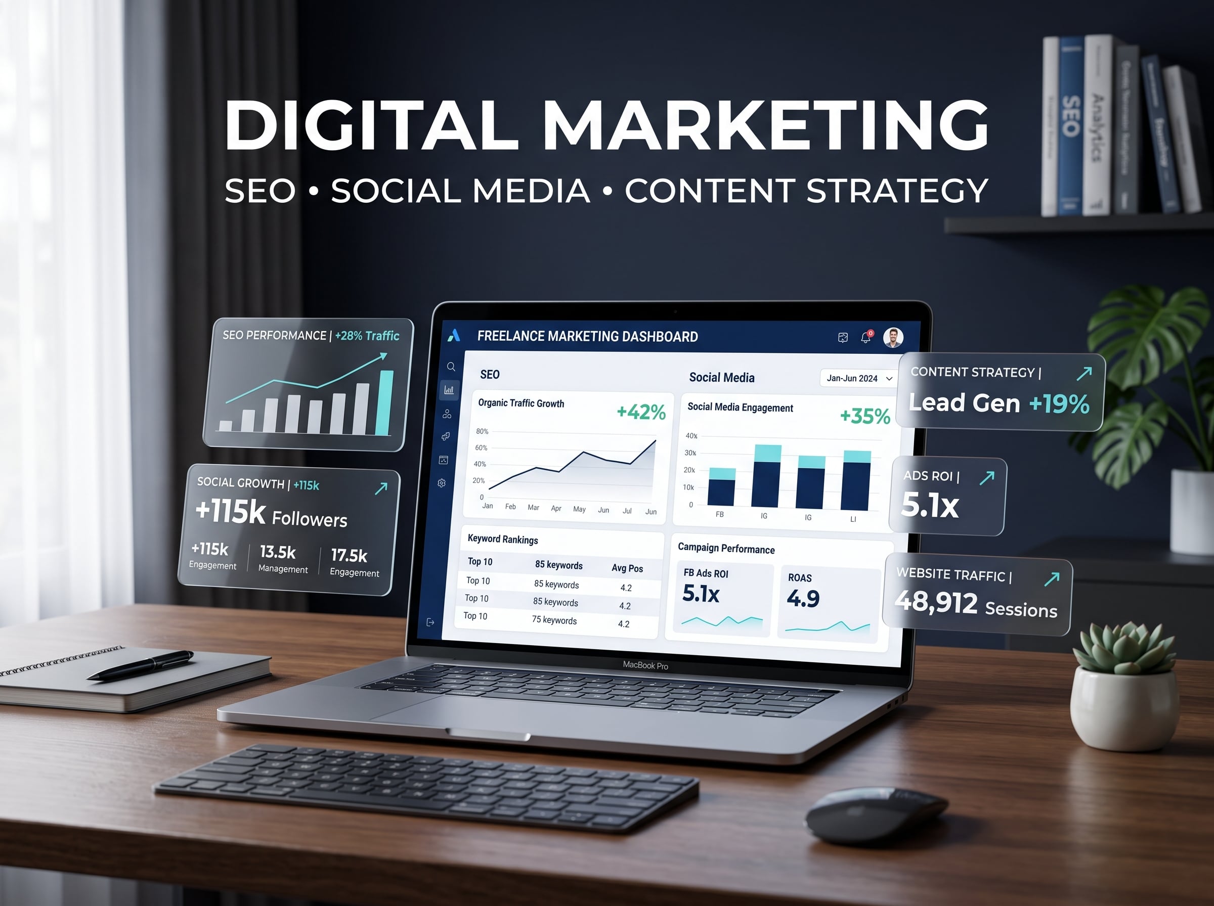 I Will Audit Online Presence and Create a Professional Marketing Strategy