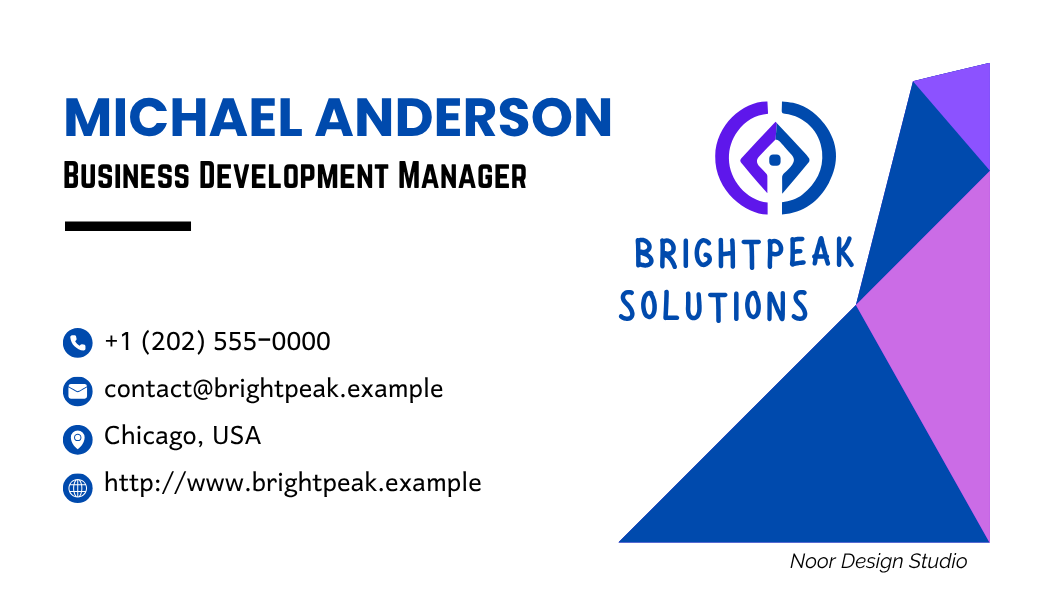 I will create a clean custom business card design for your brand