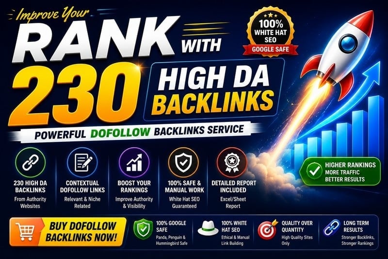 Improve Your Rank With Top DA Backlinks