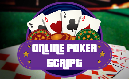 I will provide you an Online Poker Script