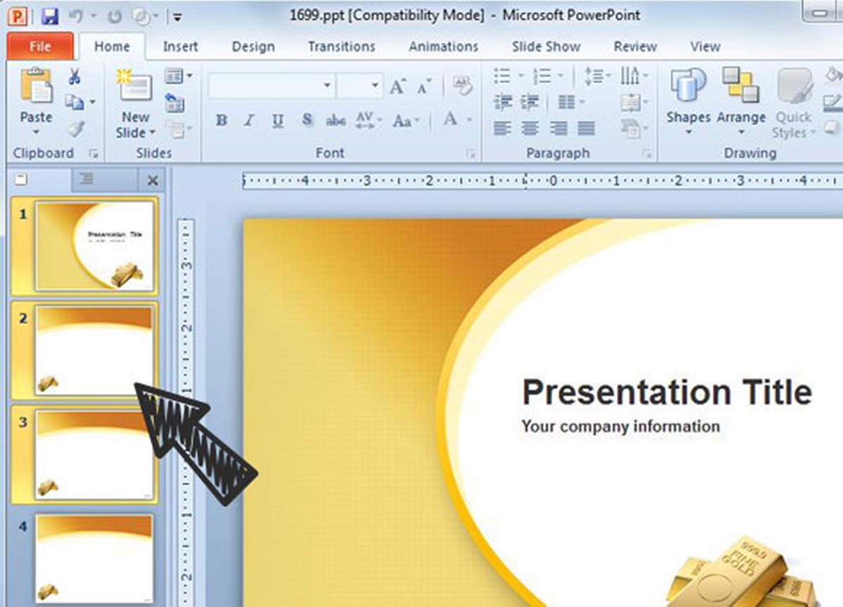 how make a power point presentation