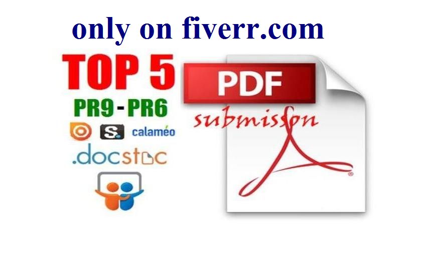 premium PDF Submission Service, Manually