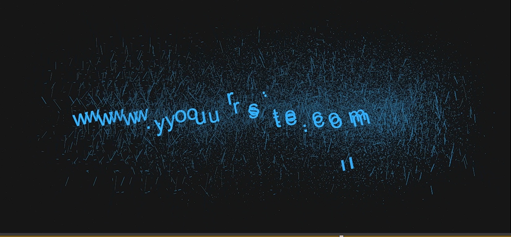 I will make you an cool exploding text animation for your website