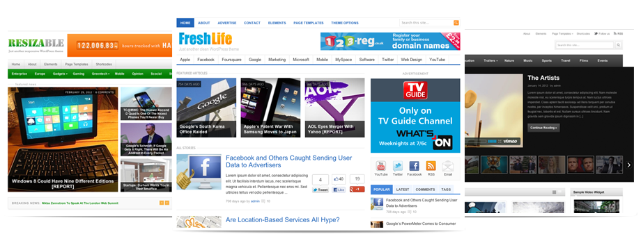 5 Premium WordPress Themes by theme-junkie