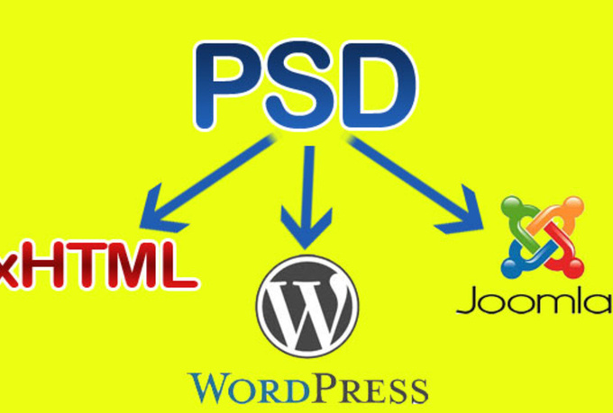 I will make a Wordpress Theme from PSD / HTML Website