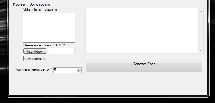 I will send you my YouTube facebook referral view script