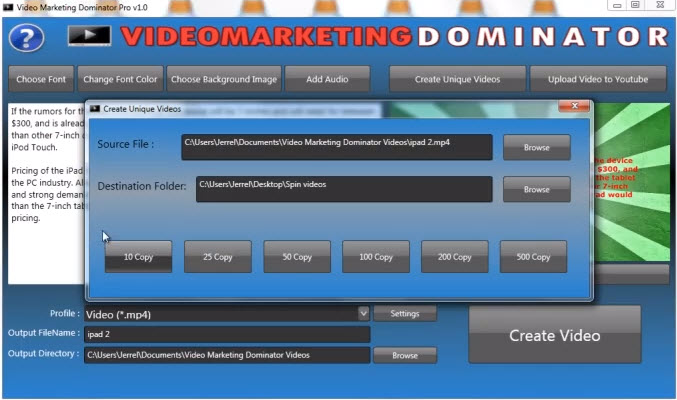 give software convert text to video & speech with just a few simple clicks