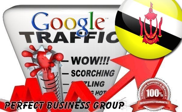 Organic traffic from Google.com.bn (Brunei Darussalam) with your Keyword