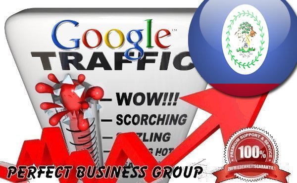 Organic traffic from Google.com.bz (Belize) with your Keyword