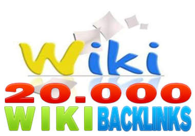 create 20000 wiki backlinks for unlimited urls and keywords just
