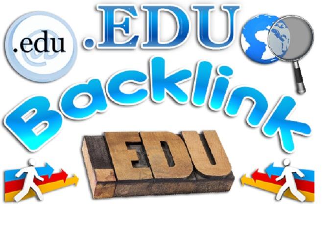 Generate 30 High PR Edu and gov backlinks for your website