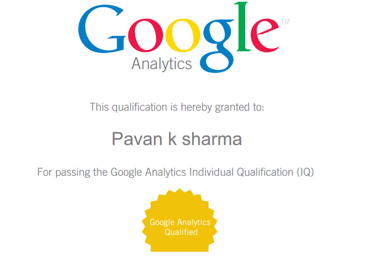 I will Pass Google Analytics IQ Test  
