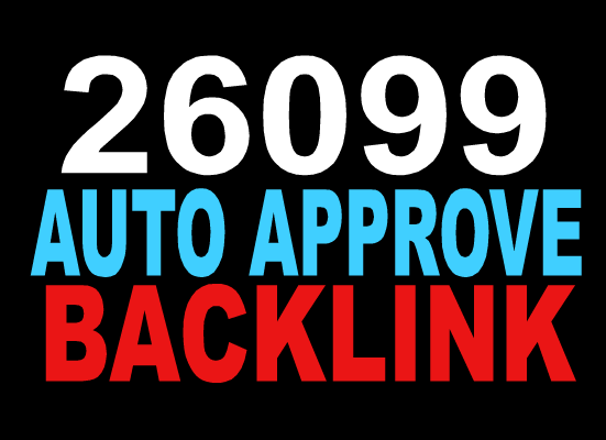 reate AMAZING 26099 Auto Approve Backlink for your website ... - 551 x 400 png 18kB