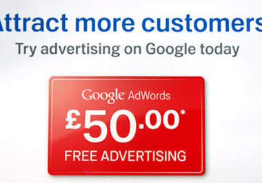 give you 4 x &pound;50 Adwords voucher 