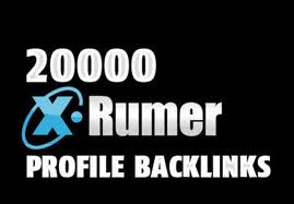 create Xrumer Backlinks 20 000, 30 000, 40 000, 50 000, 100 000 Links Verified Forum Profile Back links 