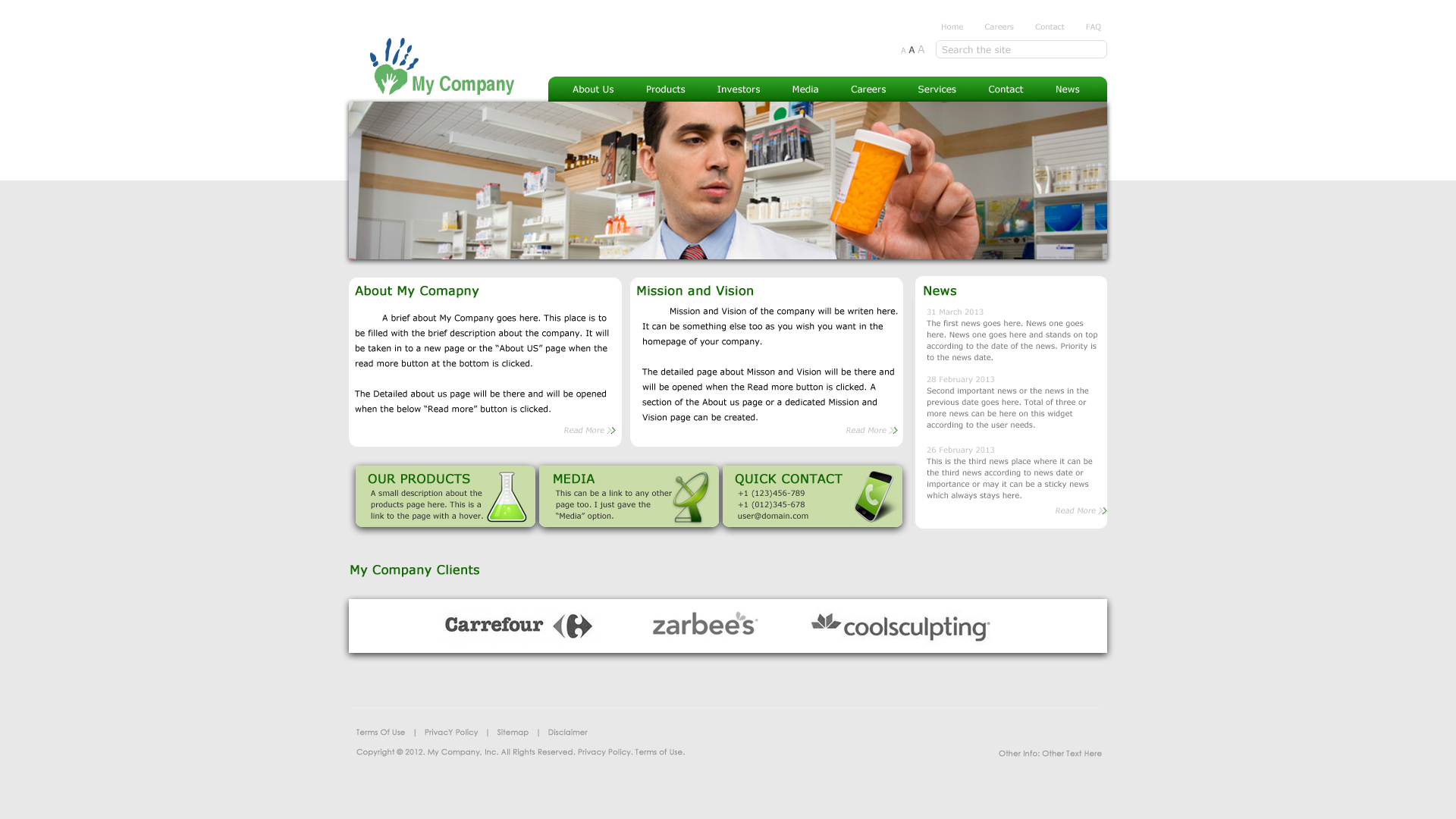 create a psd web design