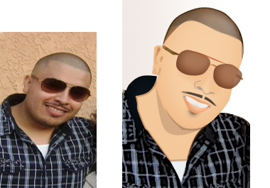 make realistic cartoon photo