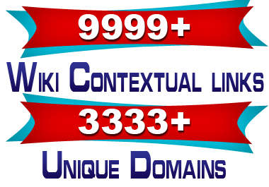 create Panda safe 9999+ wiki backlinks from 3333+ unique sites backlink best for seo backlinking and all live backlinkes juice for your site