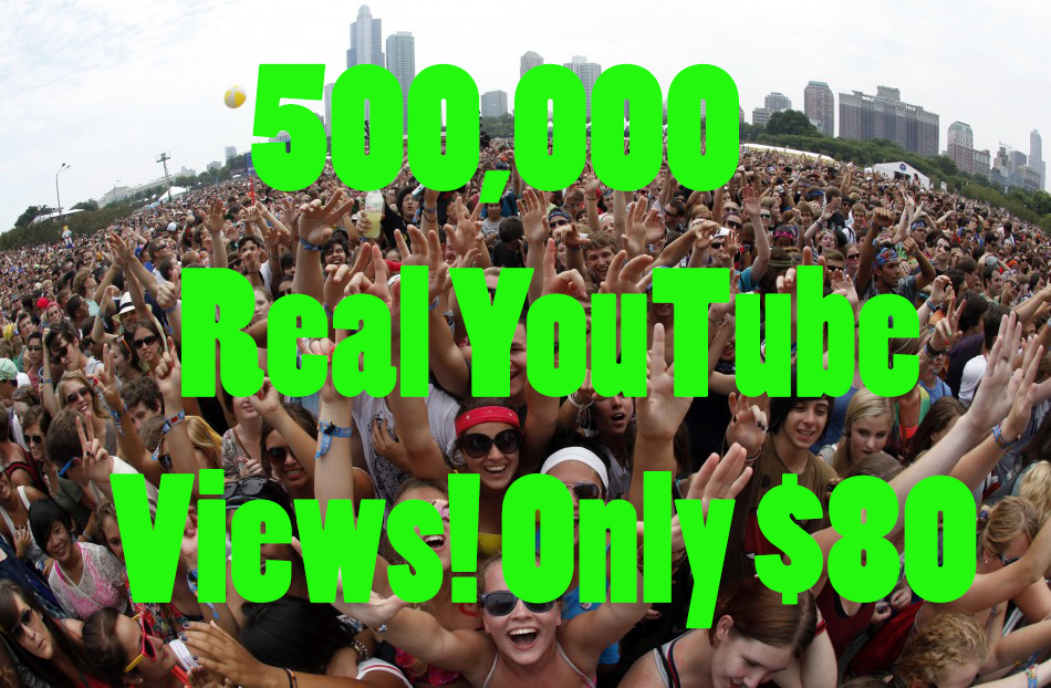500,000 High retention views YouTube Views
