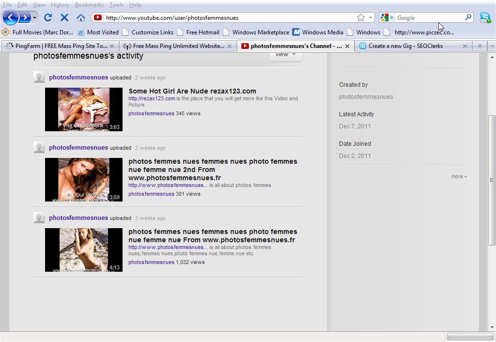 make 2-5 min long youtube video