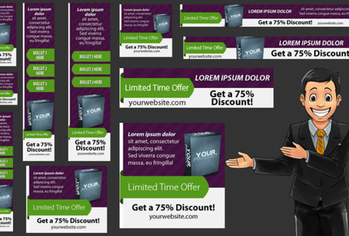 design a nice ad banner 