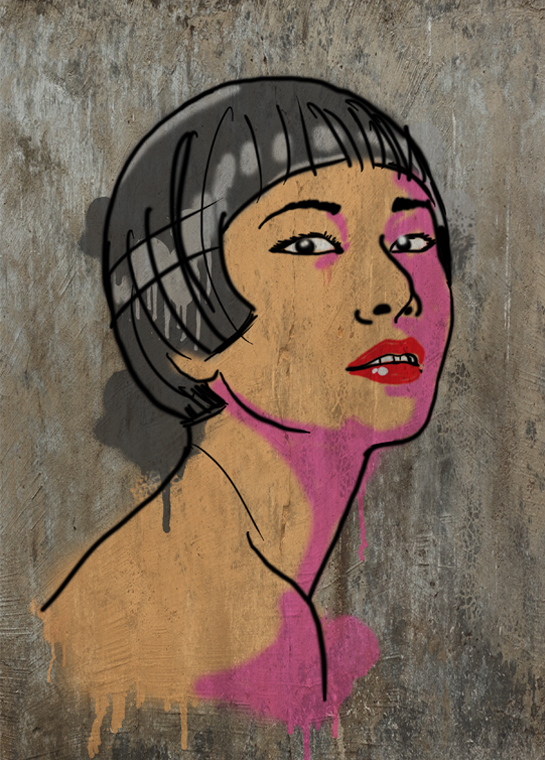 draw cool graffiti style potraits of your choice