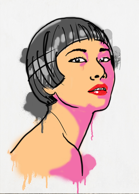 draw cool graffiti style potraits of your choice