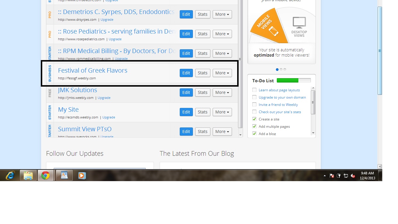do your weebly website upgrade