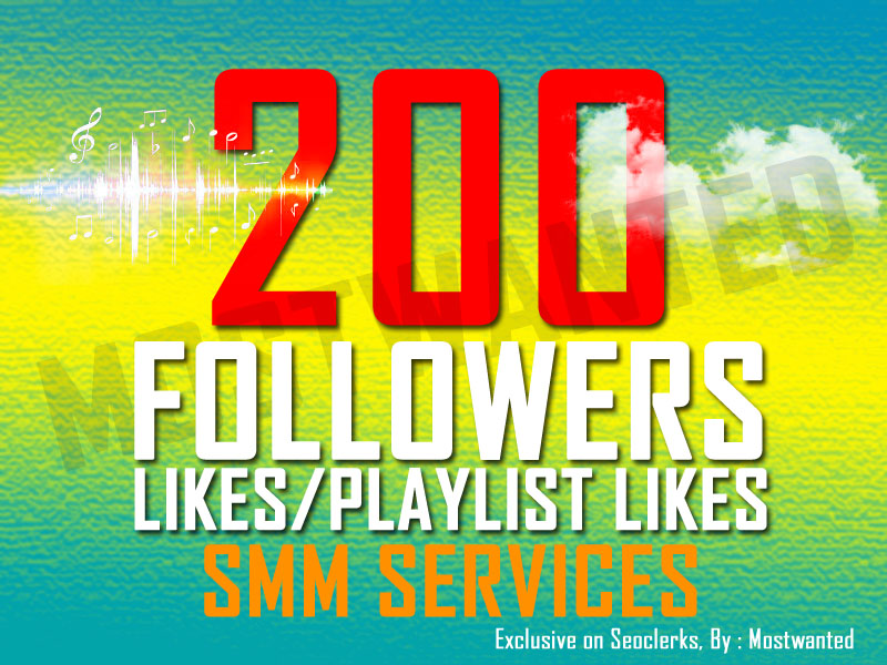 200 LIKES OR FOLLOWERS for 1 SEOClerks