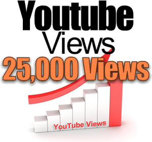 add 25,000+ YOUTUBE Views Guaranteed within 5 days