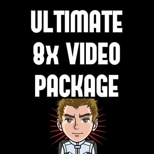 8 ATTRACTIVE advertising VIDEO package for marketing purposes