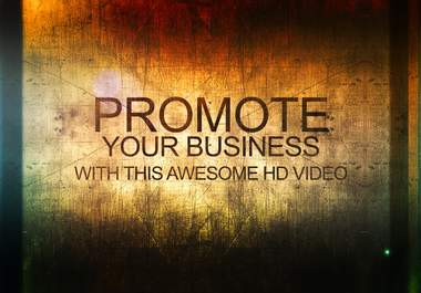 make a beautiful HD Video Intro for your business