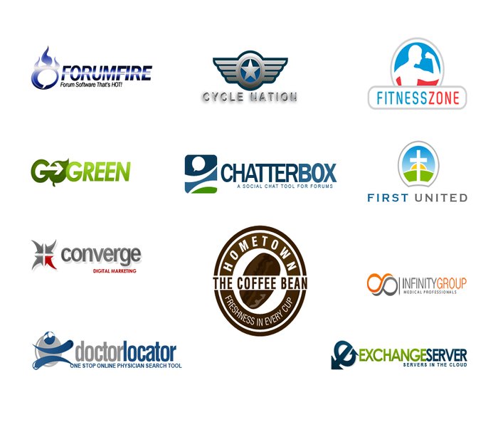 create professional and high quality logo for your business and website