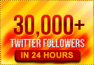 I will add 30,000+ real looking twitter followers to your account in less than 24 hours 