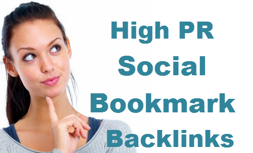create 20 Social Bookmark Backlinks from high pr4 to pr9