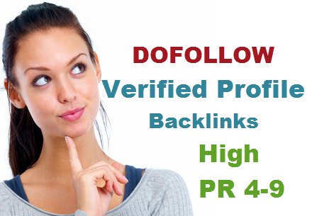 create 20 Dofollow backlinks from websites with high pr4 to pr9