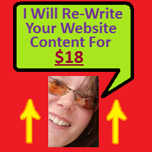 I Will Re-Write Unique Content For Your Website