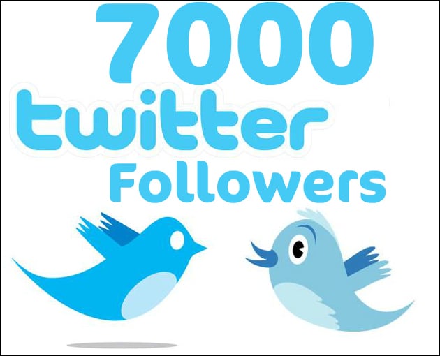 Increase 7000 Real Looking Follower on Your Twitter Profile within 24hrs